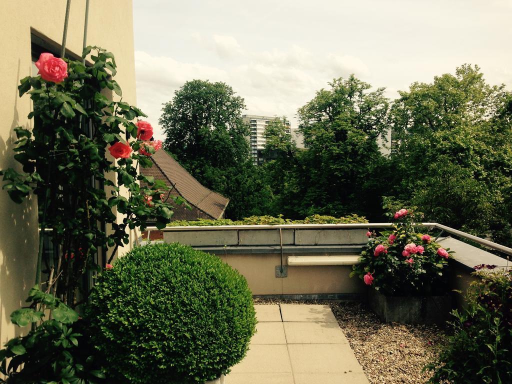 Avliving City Flat Basel With Roof Garden Eksteriør bilde